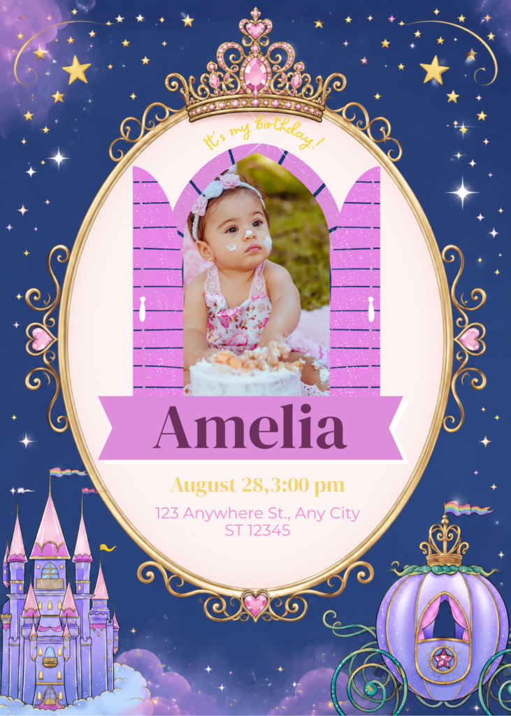 Princess Photo Birthday