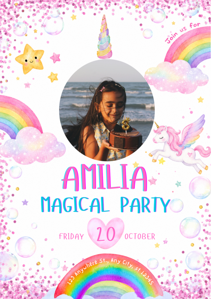 Rainbow Magical Birthday