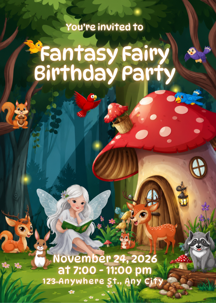 Enchanted Fairy Birthday