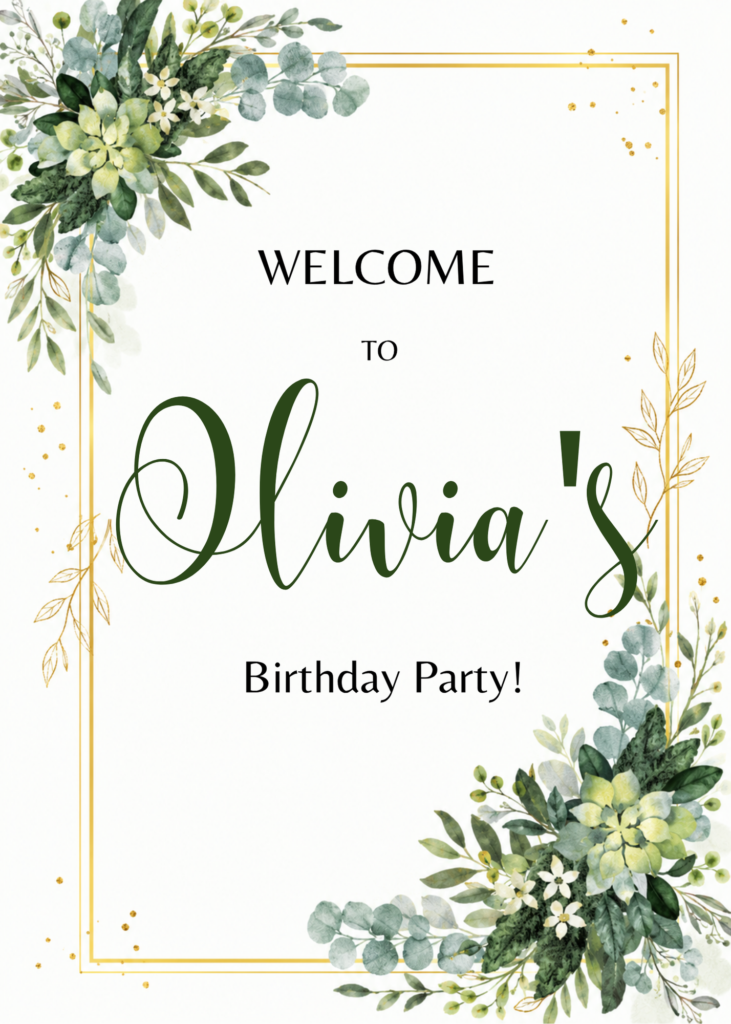 Daisy Birthday Party
