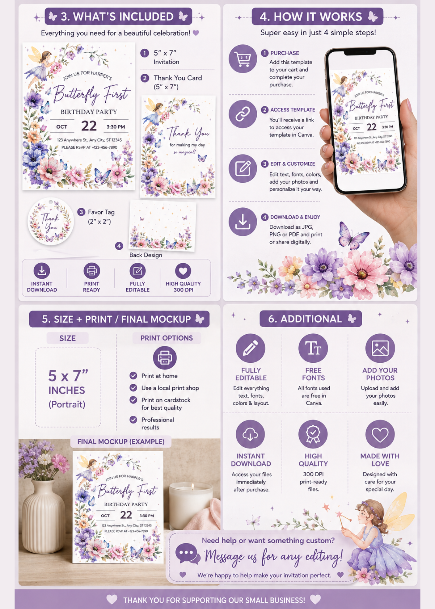 Butterfly First Birthday
