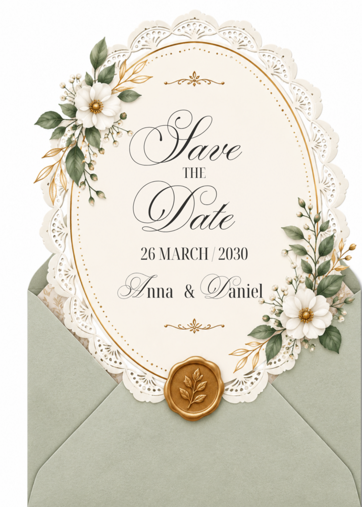 Editable Save the Date Template