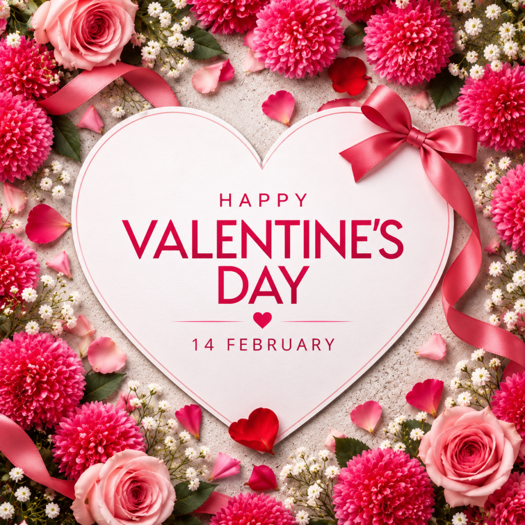 Editable Valentine's Day Invitation Template